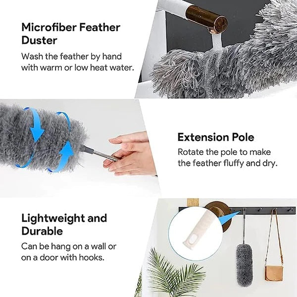 Modern™ DusterPro - Bendable & Extendable Fan Ceiling Duster With 280 Cm