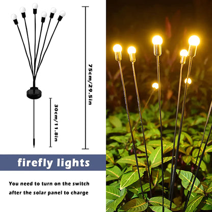 Modern™ Solar Powered Firefly Garden Light ( Buy 1 Get 1 Free )